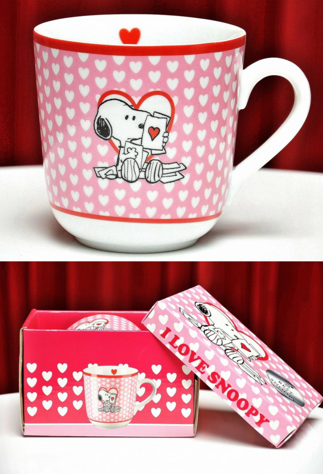 Unitedlabels AG Best of Snoopy 0116684 Mug I Love Snoopy Design