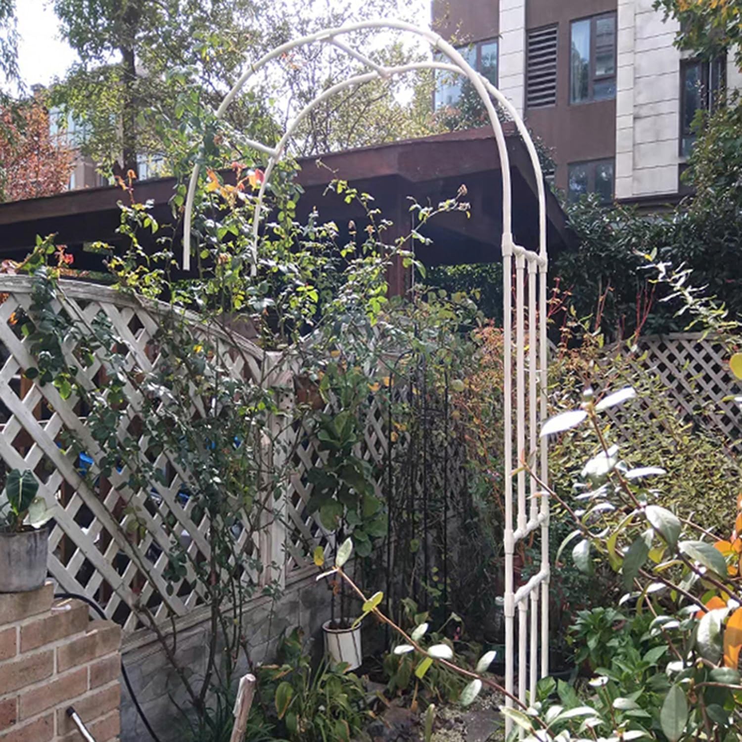 Arche de mariage résistant aux intempéries pour décoration extérieure de jardin