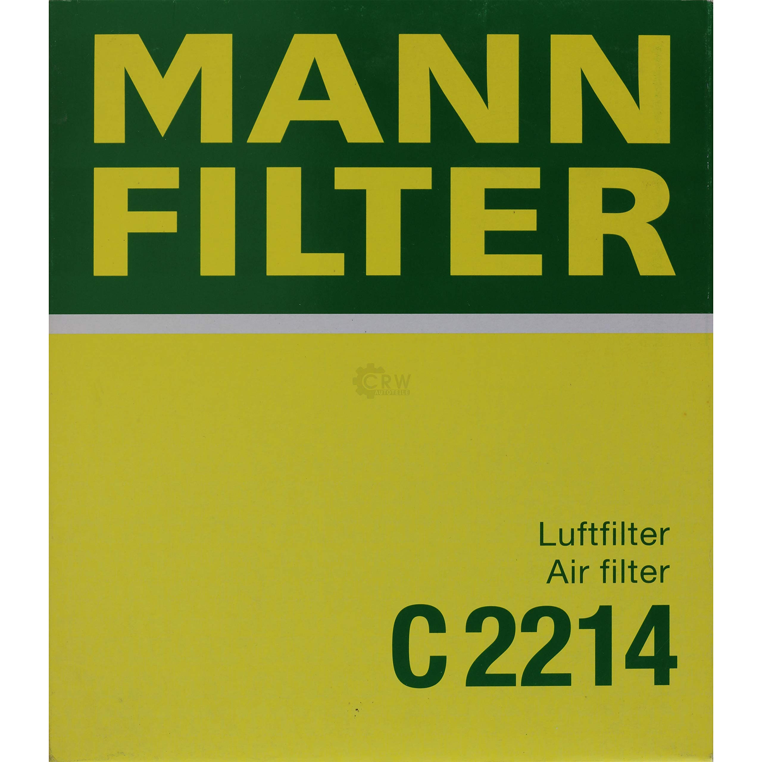 Paquete de inspección Kit de mantenimiento de filtros con filtro de aceite W 67/2, filtro de aire C 2214, filtro de combustible WK 55/3, filtro de habitáculo CU 2012, tornillo de cierre