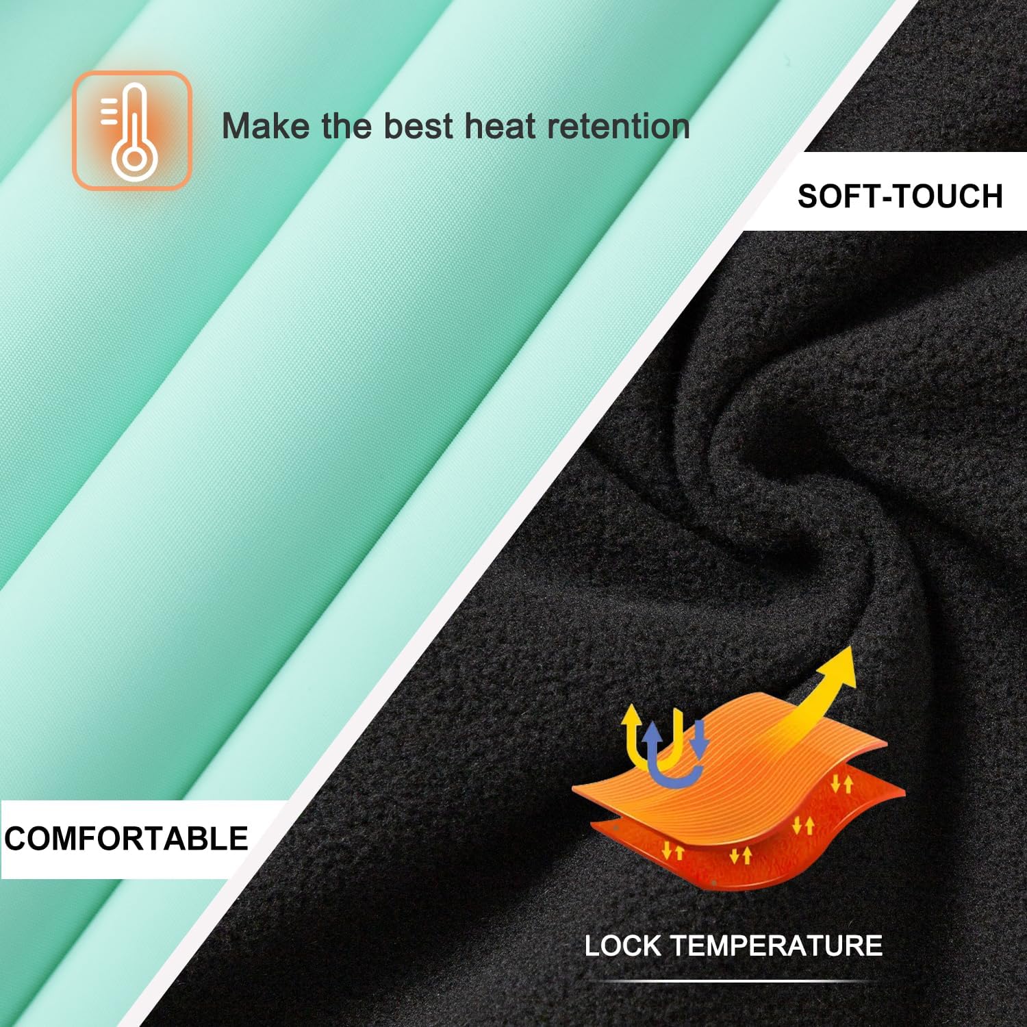 FARVALUE Girls' Winter Coats Thicken Fleece Lined Padded Hooded Puffer Jacket Coat for Girls - Image 7