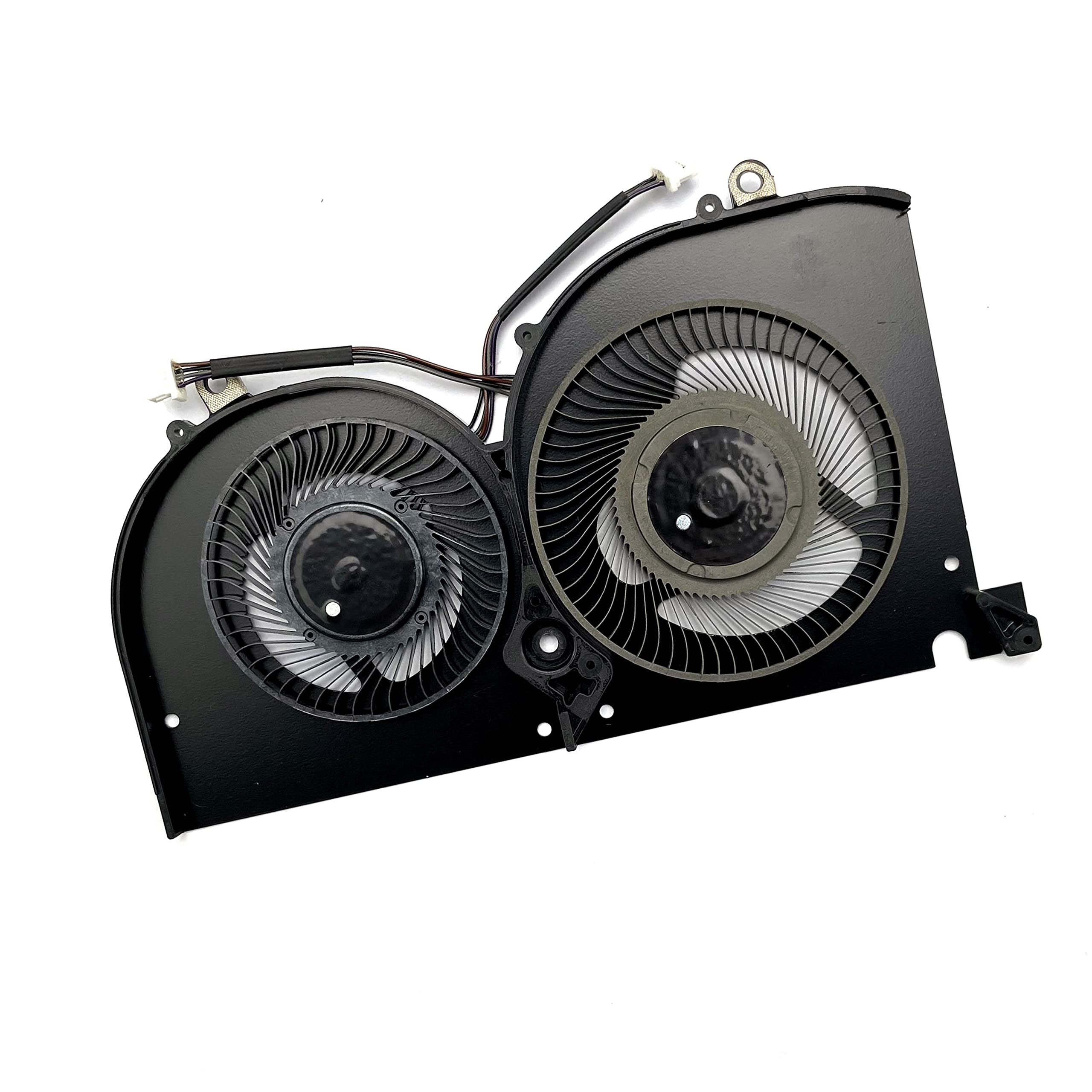 ZHAWULEEFB Replacement New Laptop CPU GPU Cooling Fan For MSI GS76 11UE GS76 11UG GS76 11UH GS76 11UK GS76 BS5005HS U4Q BS5005HS U3J Series 17M1 CPU 4P 17M1 G CW 4P DC5V 1A Fan With Radiator