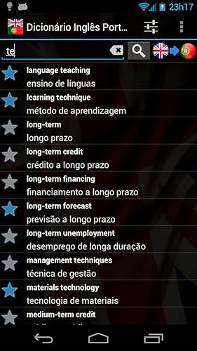 Dicionário Inglês Português Offline