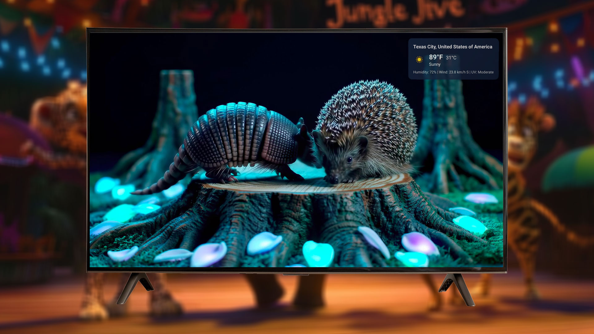 Dancing Animals Screensaver – Magical Loops with Relaxing Music for TV ...