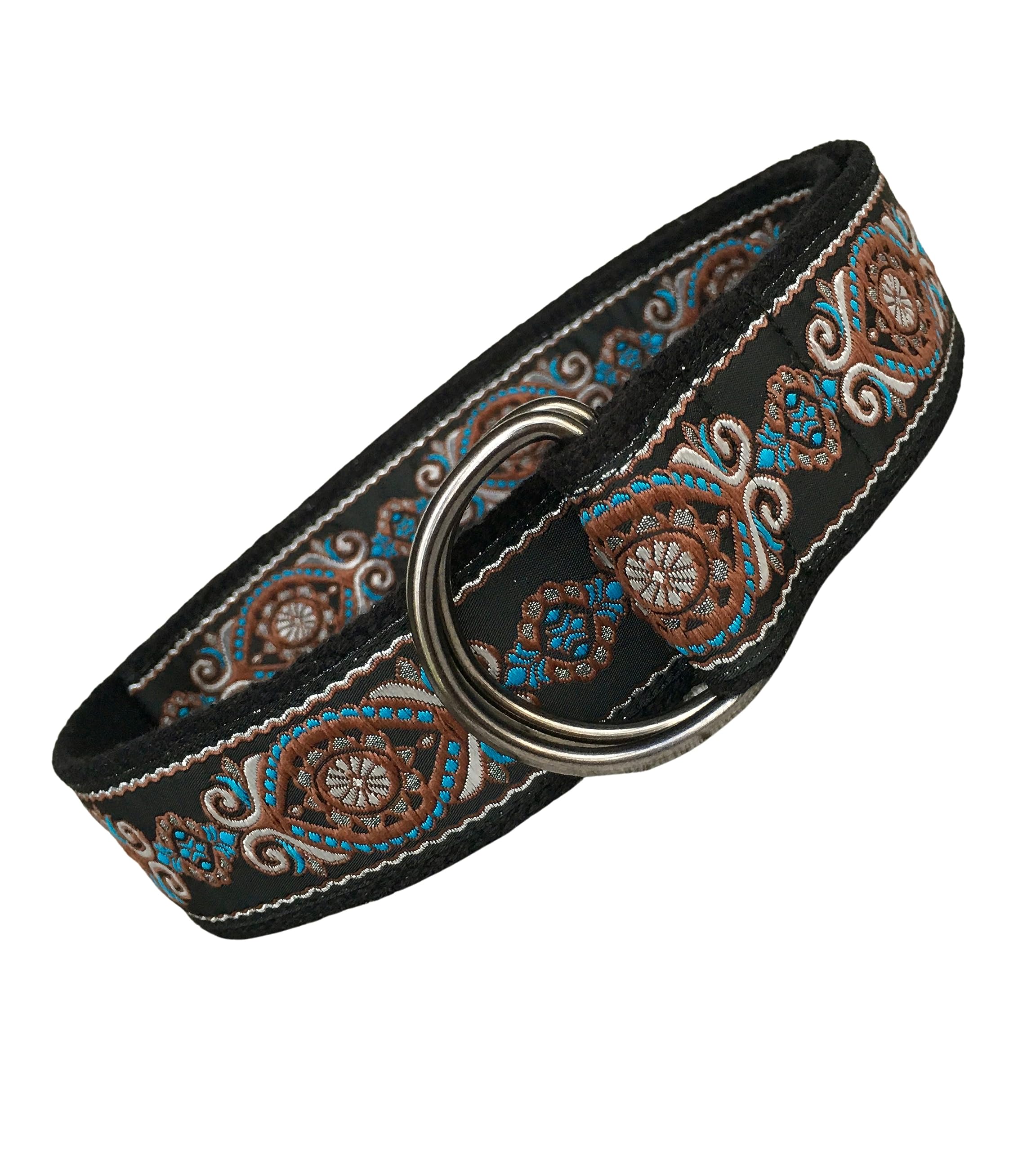 Black Blue Brown Fabric Belt Cotton Webbing Belt for Dress Jacquard Ribbon Handmade Belts for Women D-Ring Canvas