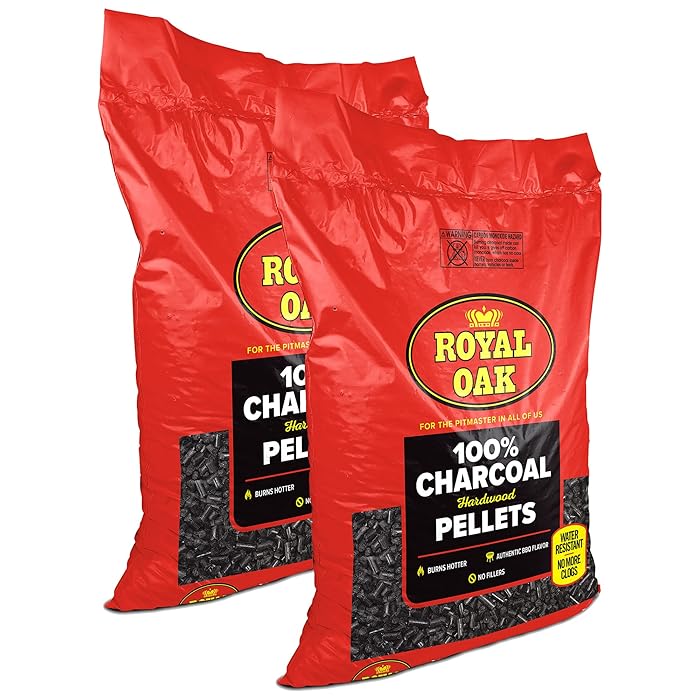 Buy Royal Oak 100 Percent Hardwood Charcoal Pellets for Real BBQ Flavor