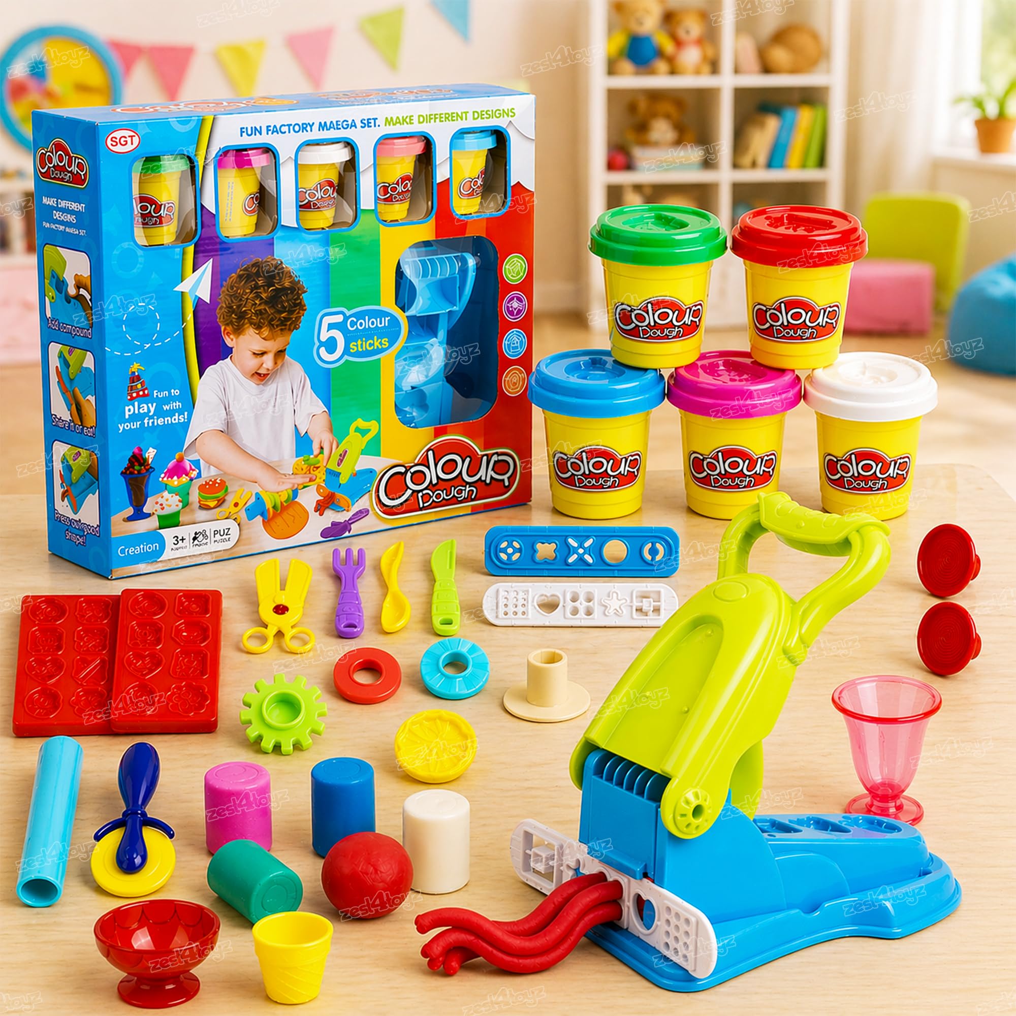 Zest 4 Toyz Clay Dough for Kids Clay for Art and Craft for Kids