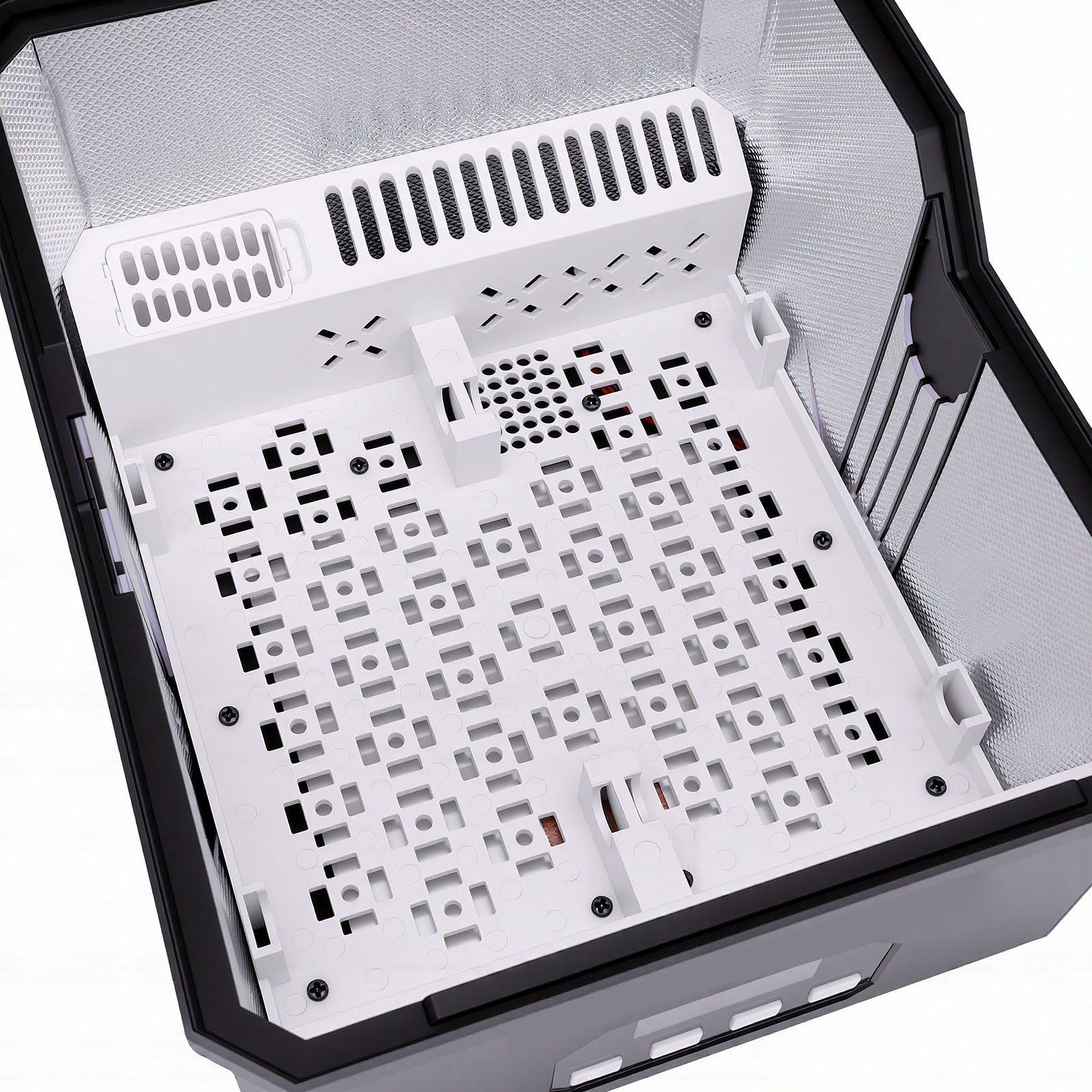 Generic Filament-Trockner, Verbesserte Trocknungsbox mit Touchscreen für 3D-Druck-Filamente und Verbesserte Ergebnisse für PLA und ABS, 2 Spulen (EU-Stecker)