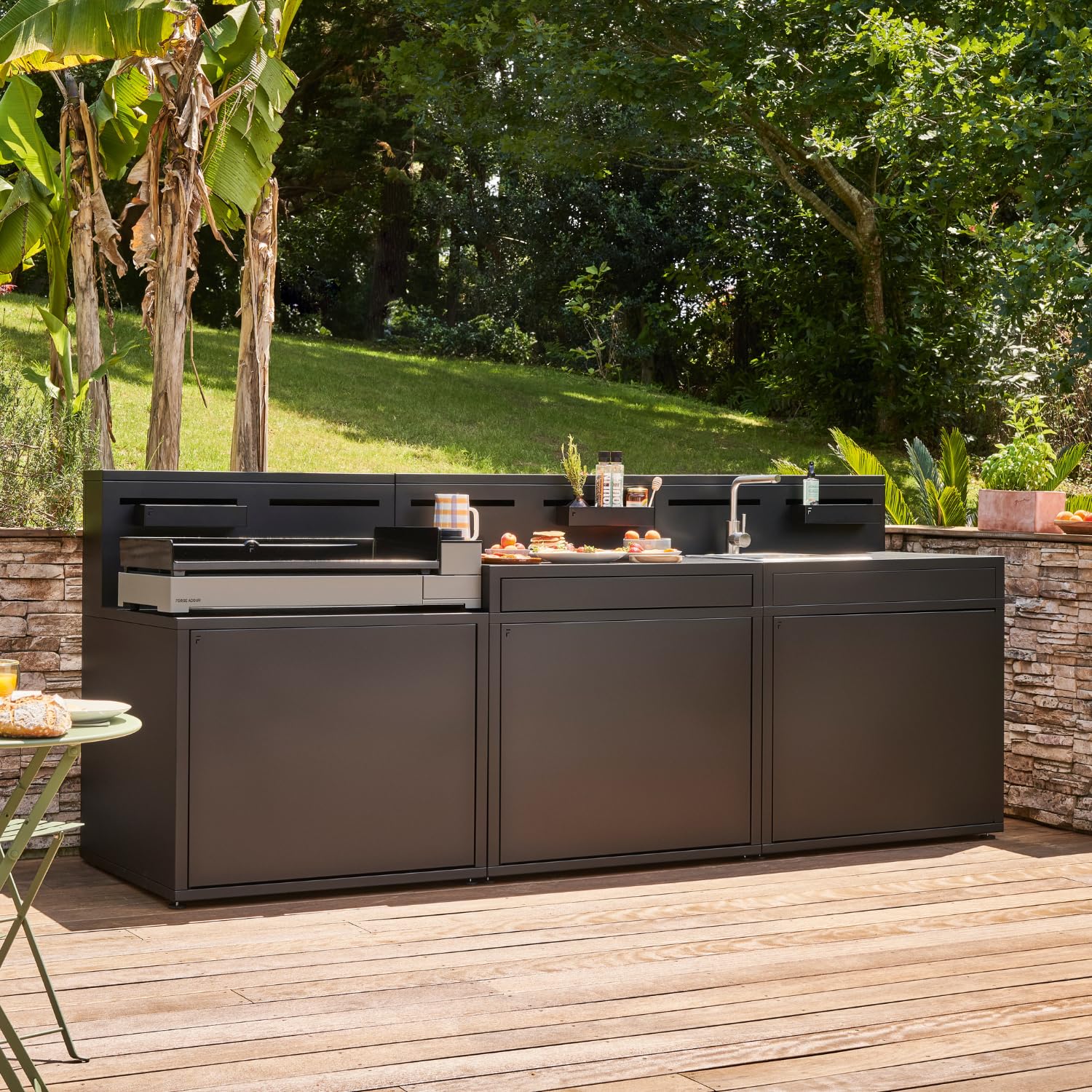 PLANCHA FORGE ADOUR PREMIUMG75ANG PREMIUM GAS 75
