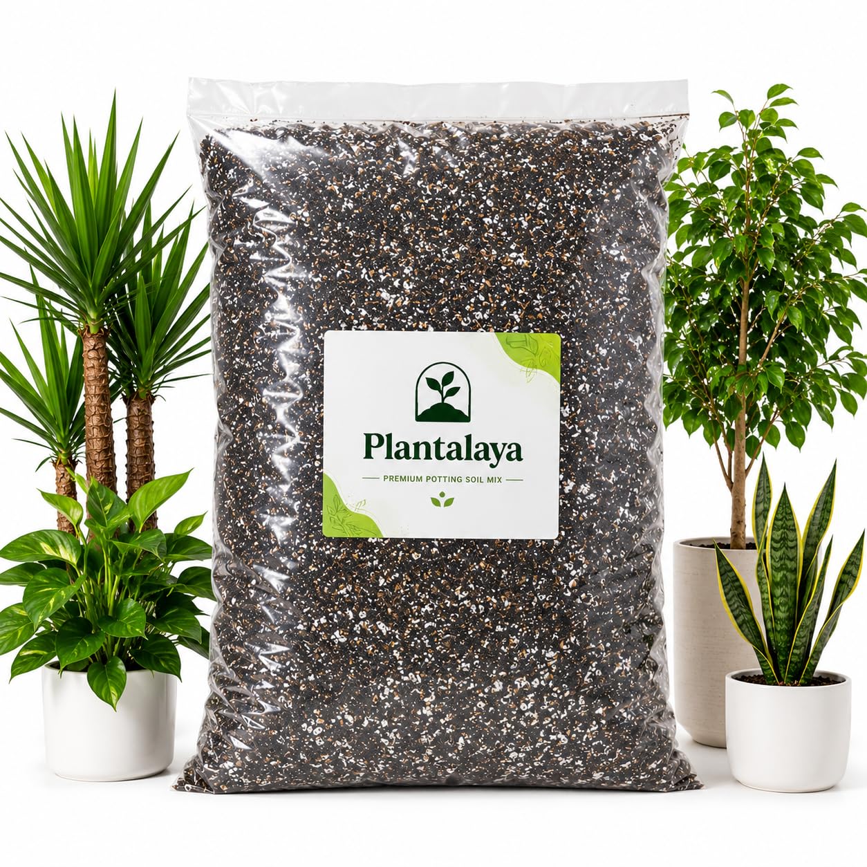 Leafy Herb Potting Mix – Premium Soil Blend for Basil, Parsley, Coriander, Mint, Chives & Salad Herbs – Nutrient Rich Growing Medium for Pots, Containers & Indoor Herb Gardens (10 Litres)