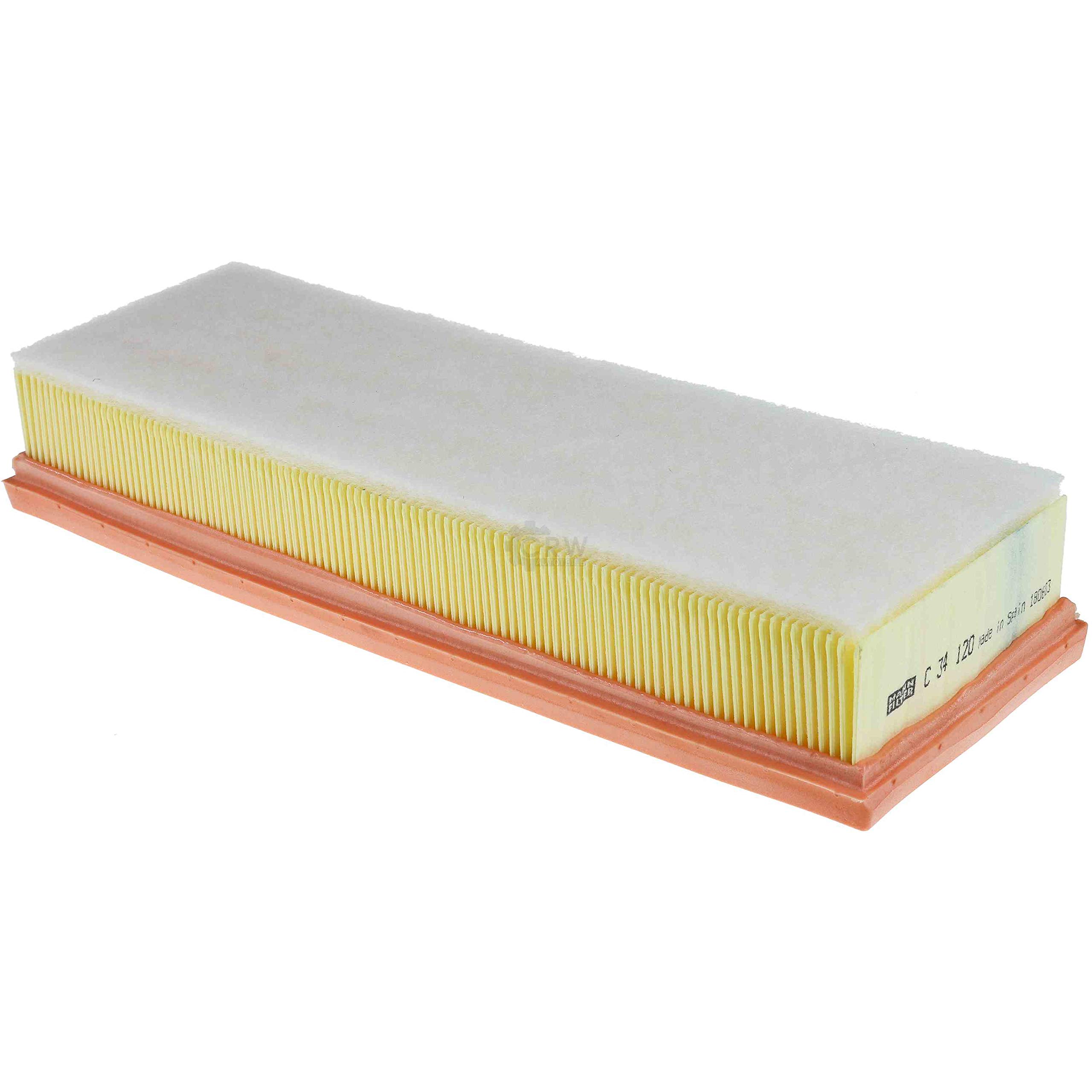 Paquete de inspección Kit de mantenimiento de filtros con filtro de aceite HU 6014 z, filtro de aire C 34 120, filtro de combustible WK 5002 x, filtro de habitáculo CUK 2941-2, tornillo de