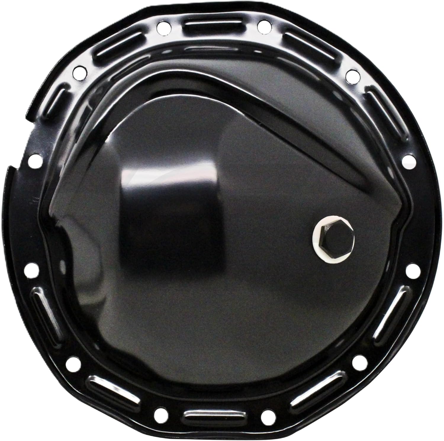Steel Rear Differential Cover Fits 1964–72 Chevy/GM 12-Bolt 8.875" Ring Gear – Black Finish