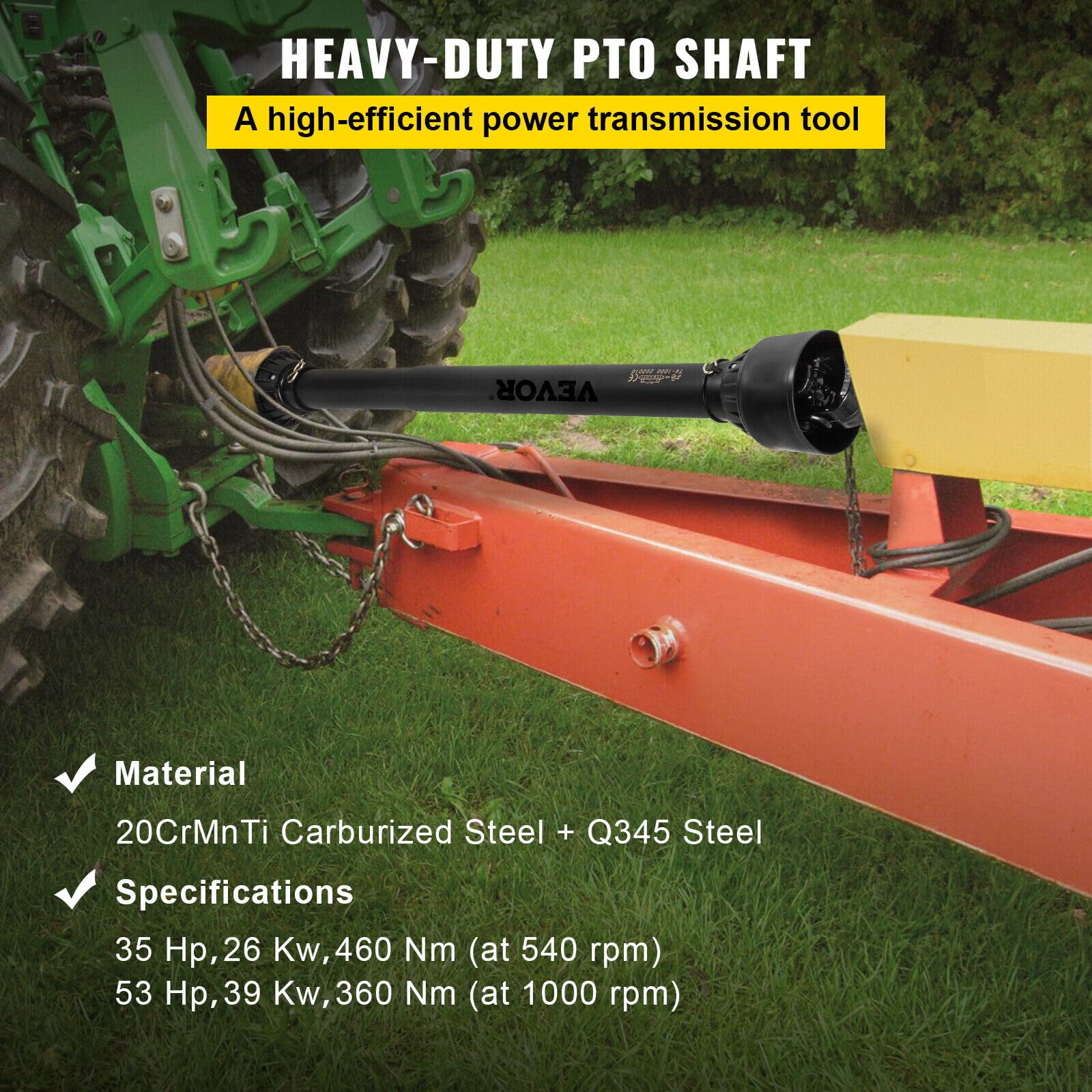 Amazon.com: PTO Shaft PTO Drive Shaft 1-3/8