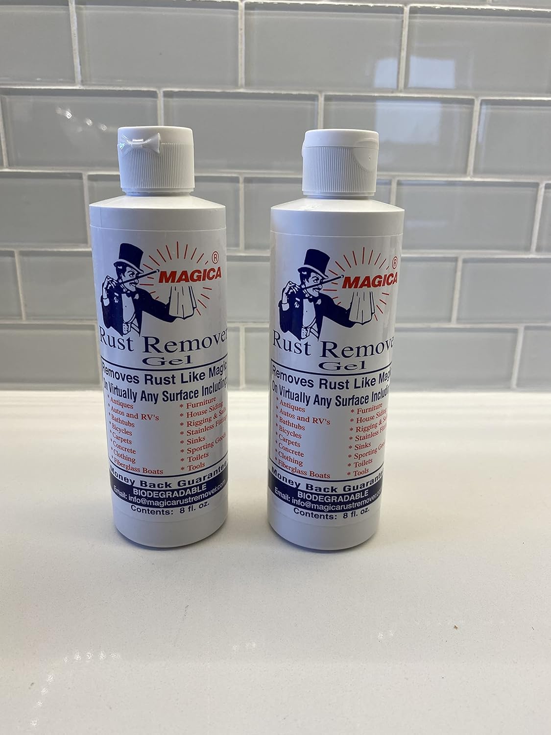 Magica Rust Remover Gel, Remove and Prevent Rust Stains in