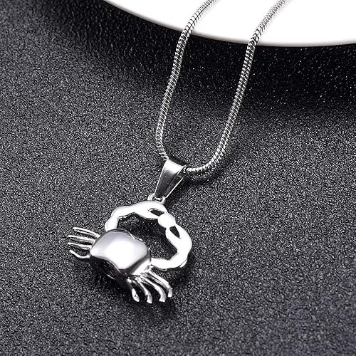 Miniatura 3 de Ataúdes Y Urnas, Artículos Conmemorativos Joyería De Cremación De Acero Inoxidable para Las Cenizas De Las Urnas del Tenedor Pendiente para El