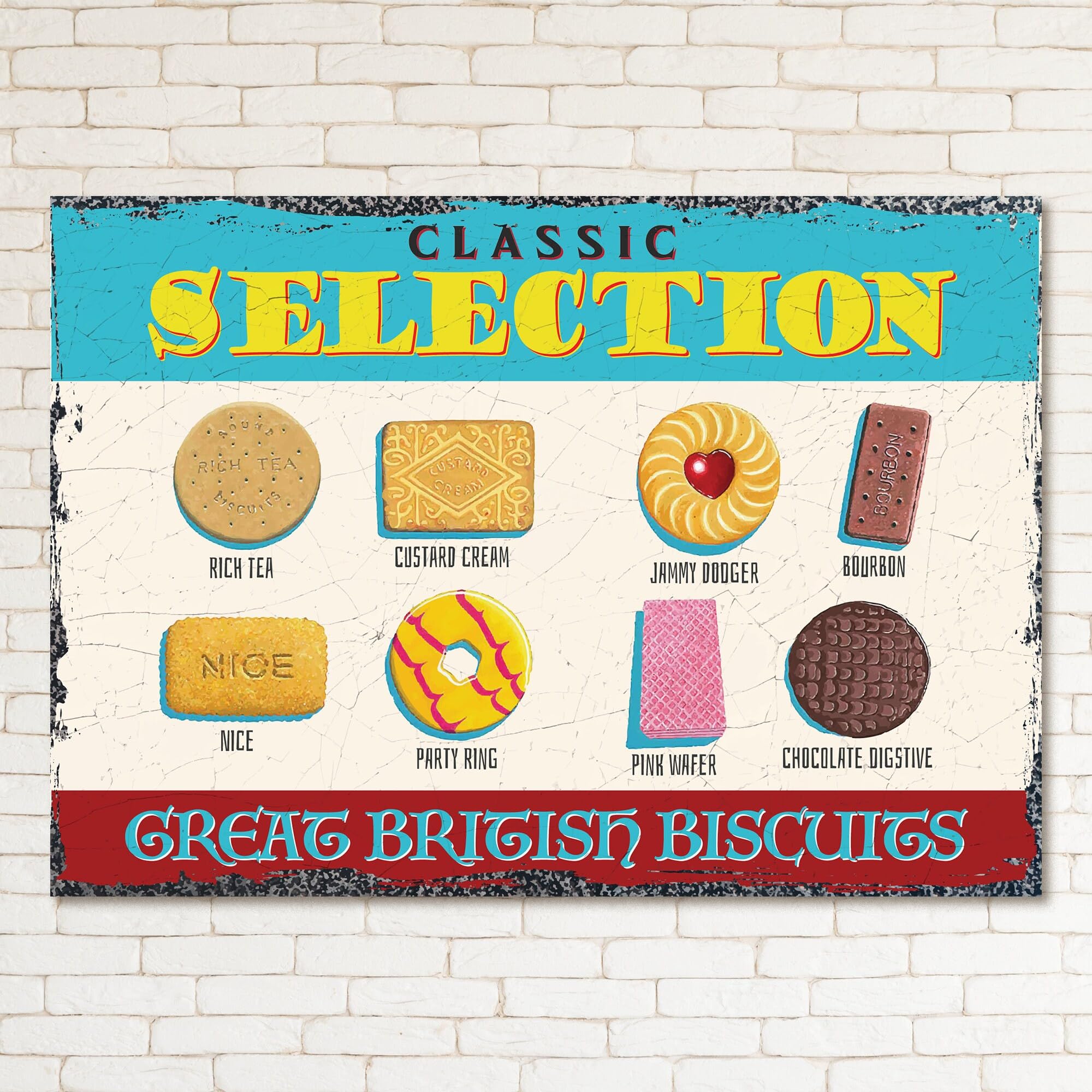 CLASSIC SELECTIONS Retro Metal Sign Man Cave Bar Pub Plaque Party Vintage Gift