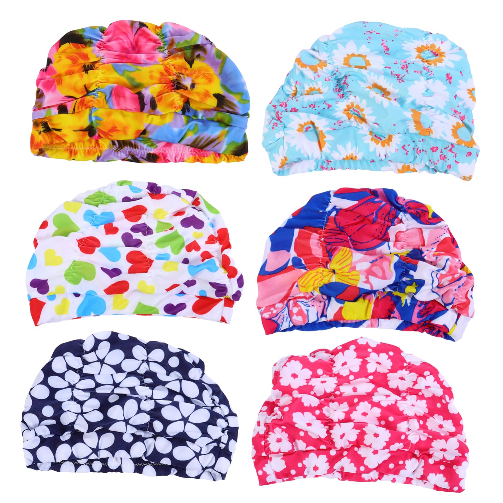 Toddmomy Gorro De Baño Estampado Tapa Clip De Nariz De Natación para Adultos Gorro De Natacion Mujer Gorro Natacion Sombrero De Natación Impermeable Gorro De