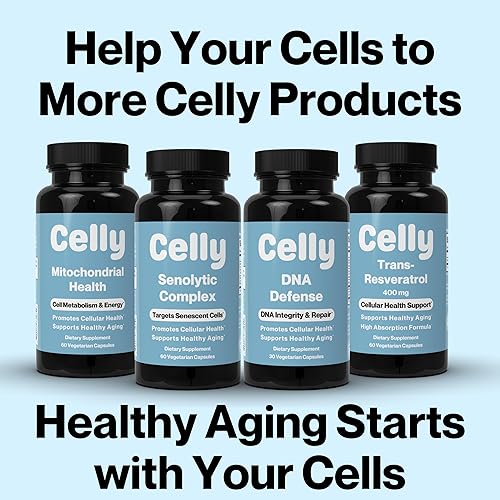 Miniatura 7 de Celly NAD Booster  Suplemento de longevidad para un envejecimiento saludable con NR (ribósido de nicotinamida) y nicotinamida  Promueve la función