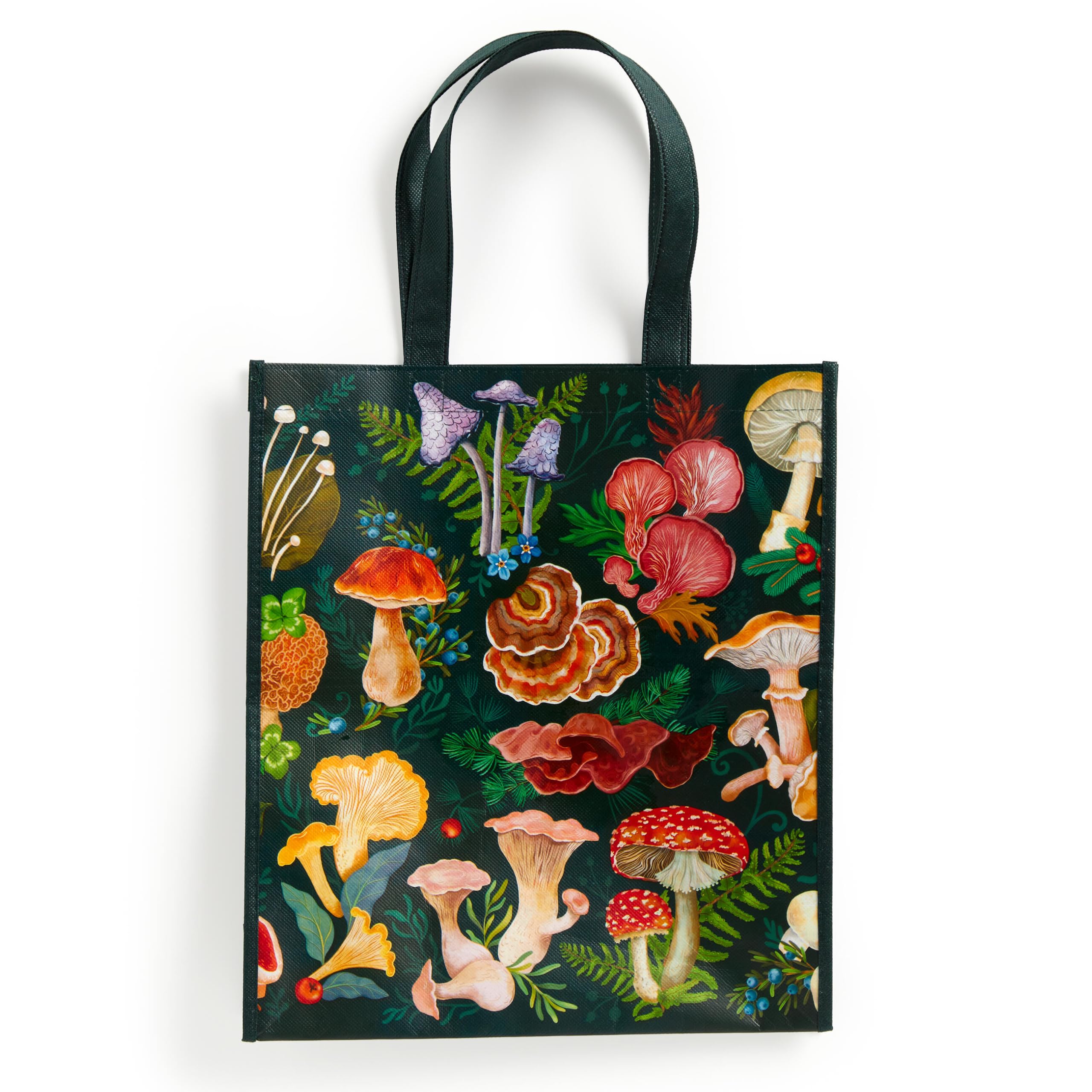 World of Mushrooms Reusable Shopping Bag by Galison 9780735383029