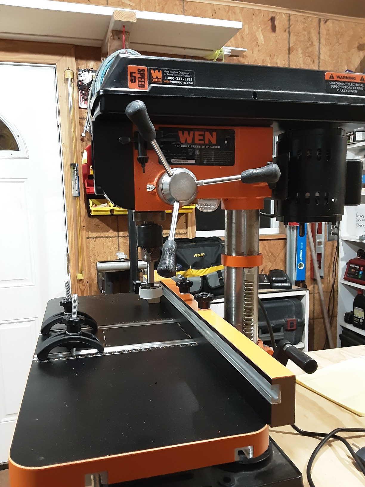 10/mo Finance WEN DPA2513 24by12Inch Drill Press Table with an
