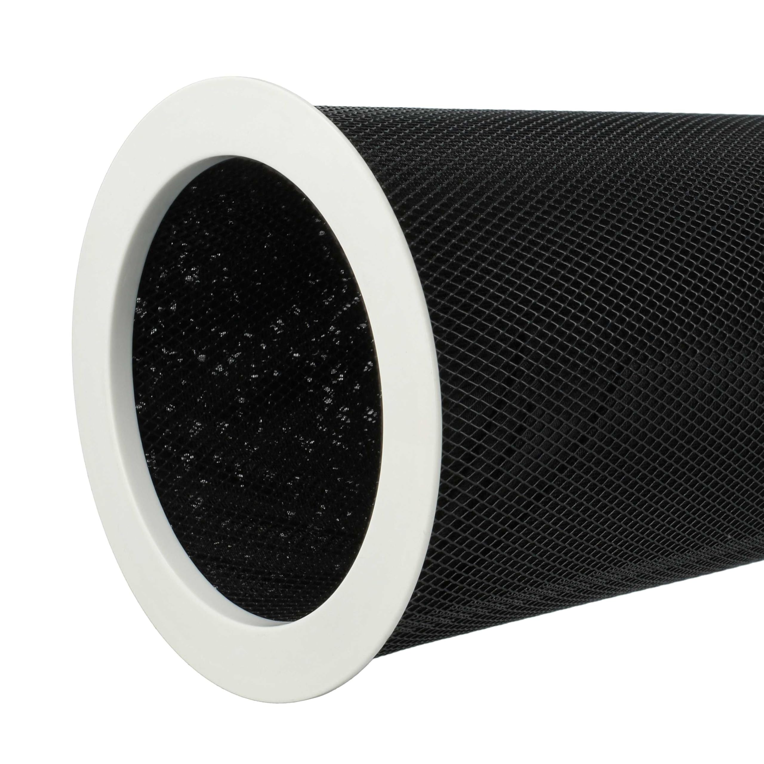 vhbw 8 x filtr z węglem aktywnym kompatybilny z oczyszczaczem powietrza Xiaomi Mi Air Purifier 2, 3, 2H, 2C, 3C, 2S, 3H, filtr powietrza, czarno-szary