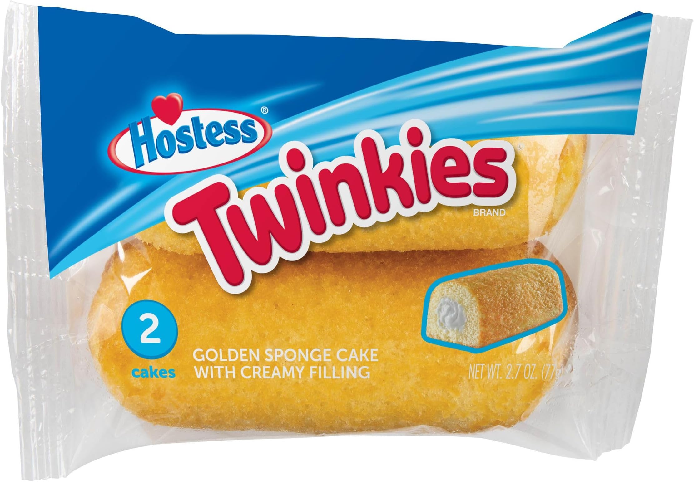 Hostess Brands Hostess Twinkies, 2.70 oz,Yellow,197012