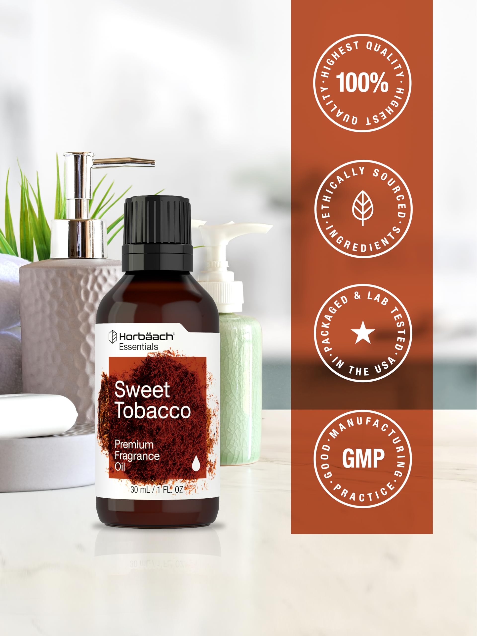 sweet tobacco essential oil Amazon.com: Horbäach Sweet Tobacco Fragrance Oil | 1 fl oz (30ml) |  Essential Oils for Diffusers, Candle and Soap Making, DIY Projects & More |  Premium Grade