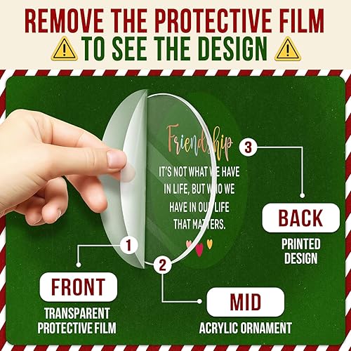 Vista 20 de ZAGKOO Adorno de Navidad para nuevos padres 2025 – Papá por primera vez, regalos para mamá, bebé esperando, anuncio de embarazo, golpes de primera