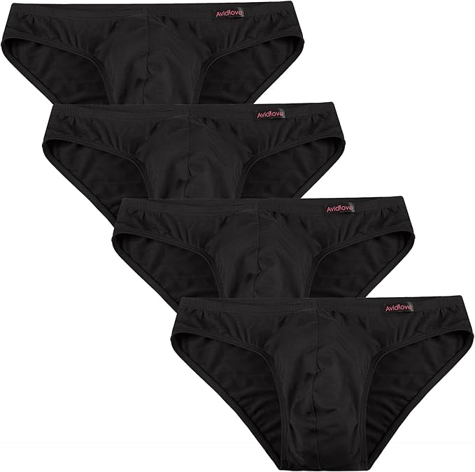 Avidlove Microfaser Slip Herren 4er Pack Amazon.de Fashion