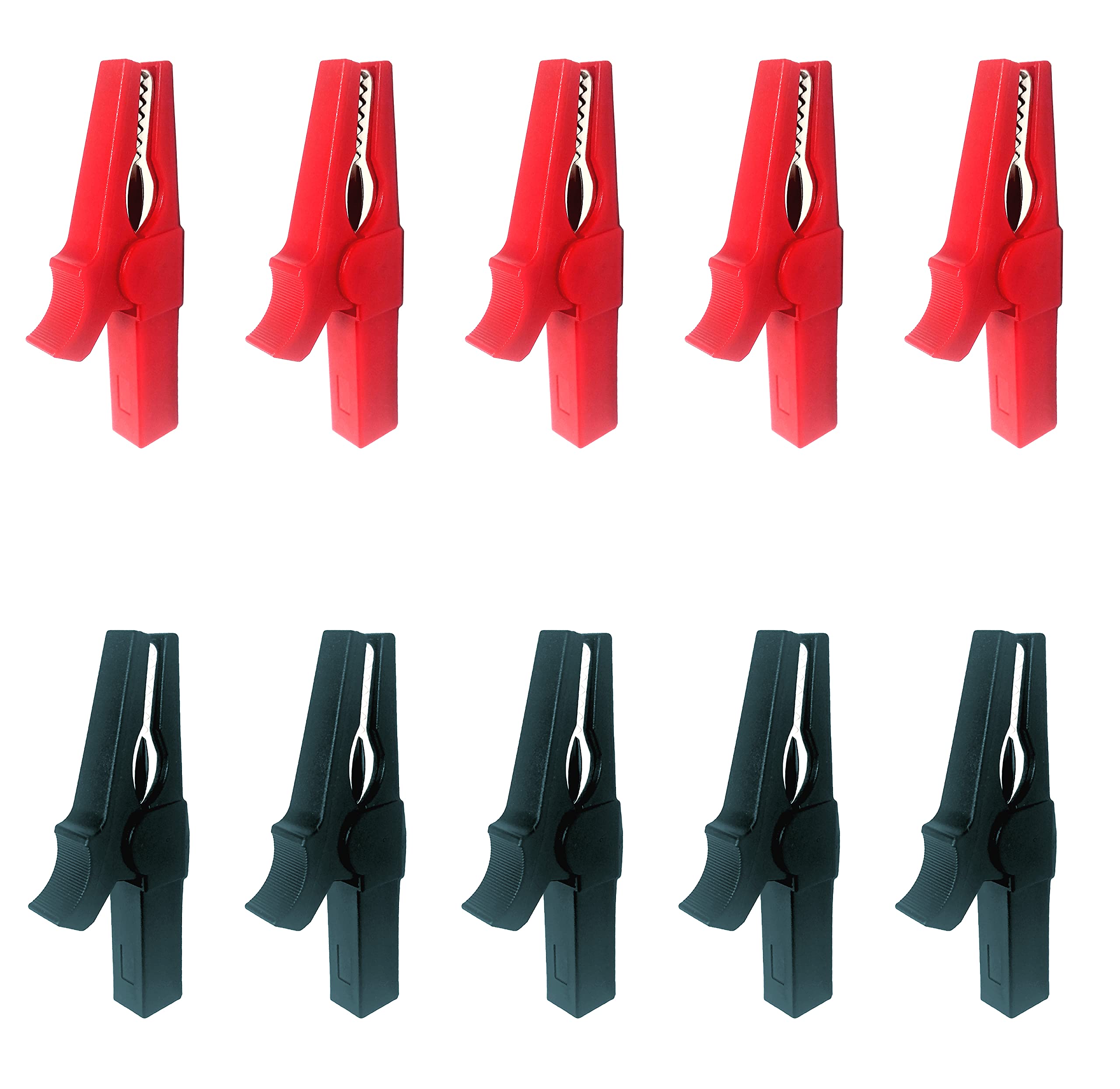 5 Pairs Fully Insulated 30A Safety Test Alligator Clips — Amazon image 7