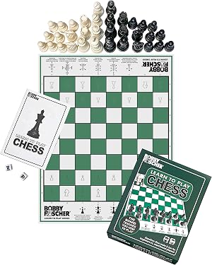 Bobby Fischer® Learn to Play Chess Set Board Game