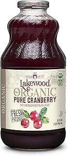 Lakewood 100% Juice Pure Cranberry -- 32 fl oz - 2 pc