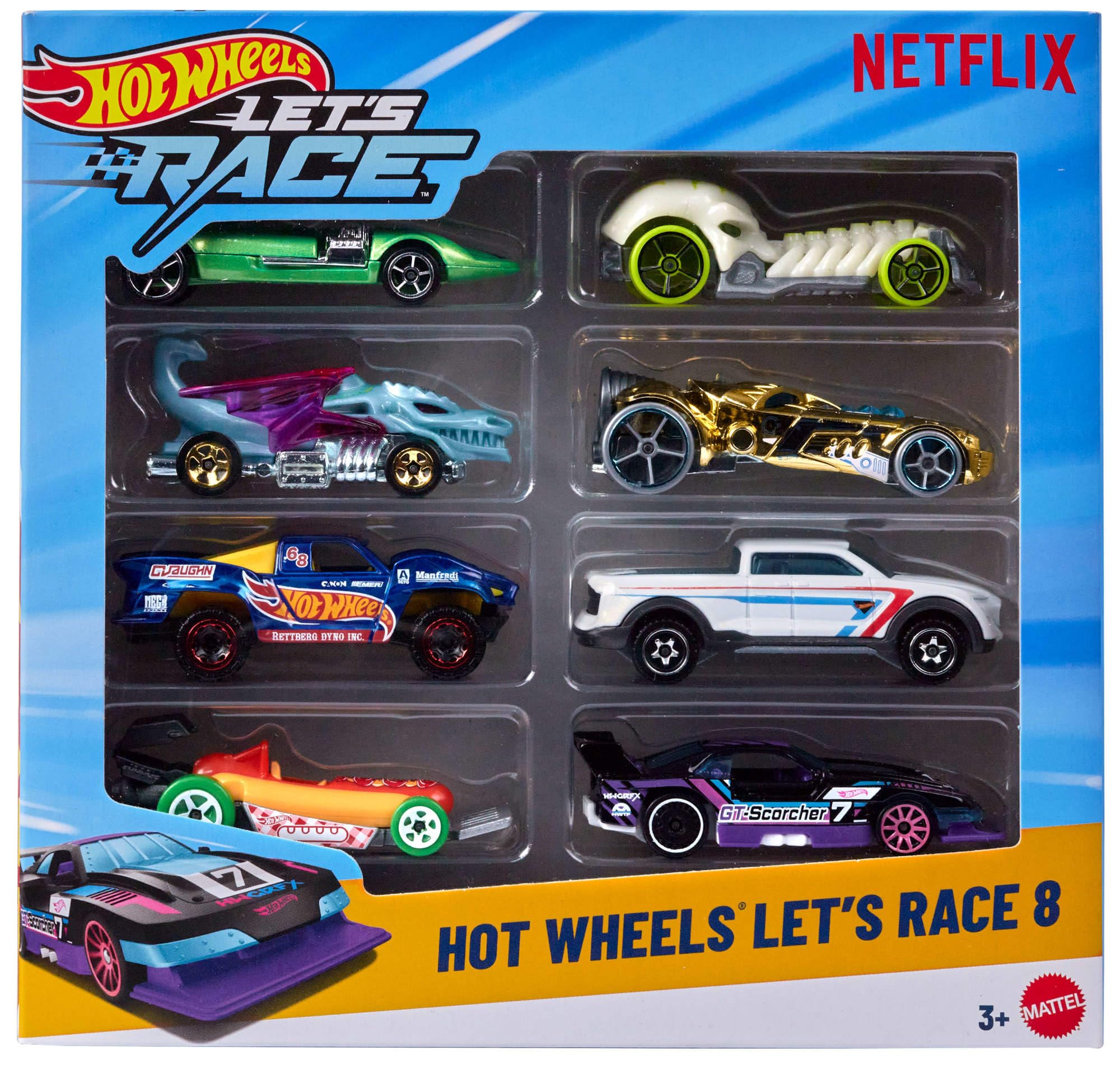 Hot Wheels – COFFRET DE COURSE, JGK18