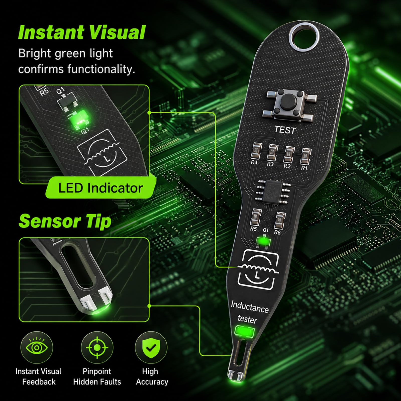 Inductance Tester - Quick Circuit Fault Detection -3 Inductance Tester - Quick Circuit Fault Detection -3