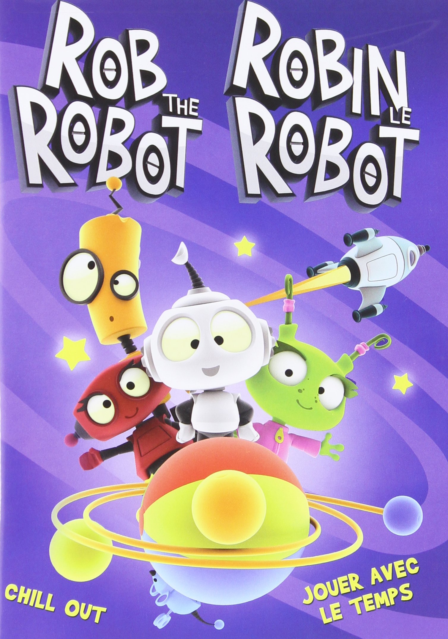 Rob The Robot - Chill Out / Robin le robot - Jouer avec le temps (Bilingual) [DVD]