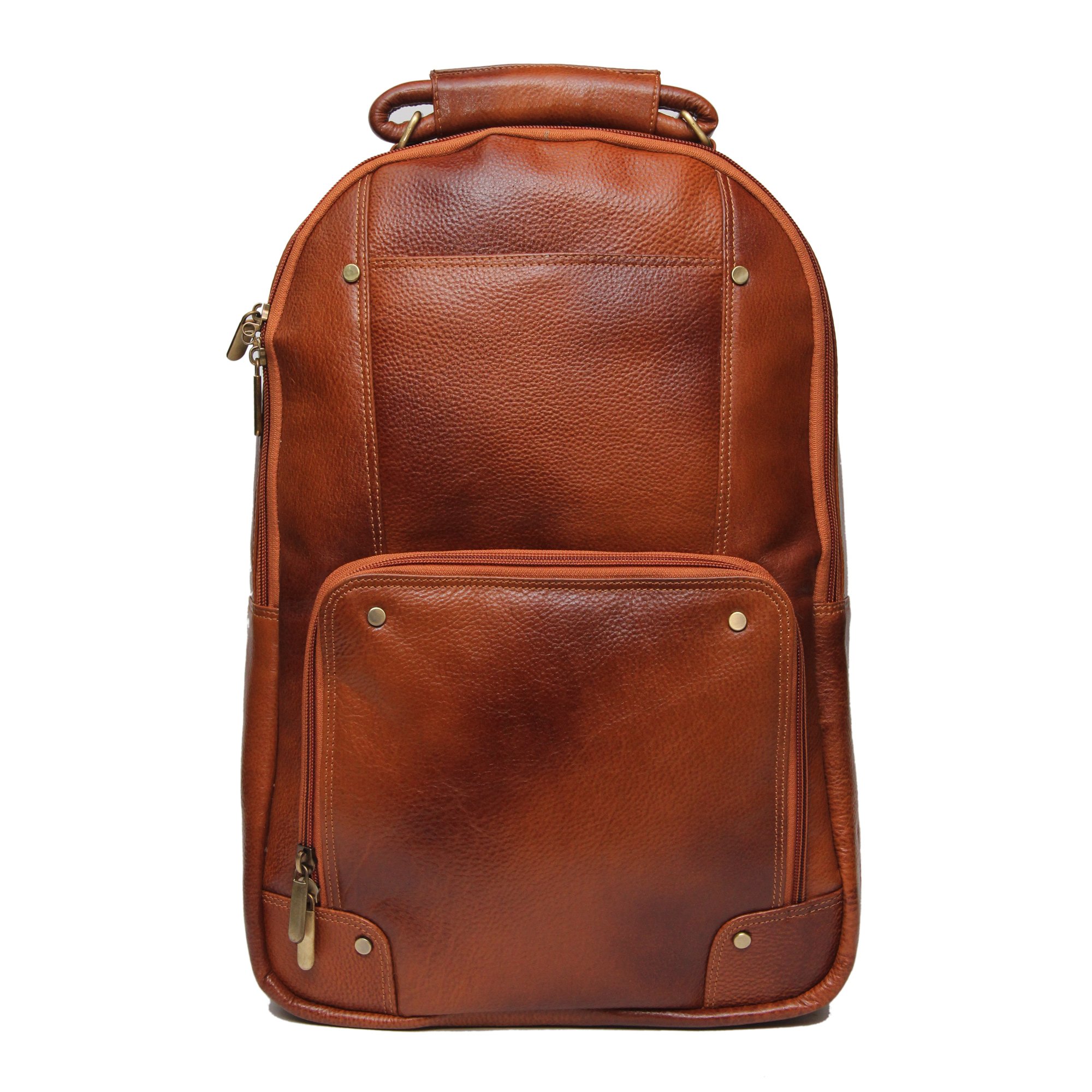 c comfort Leather 20 Liters 40.6 cms Men & Women Laptop Backpack bag for men and women-picture-41