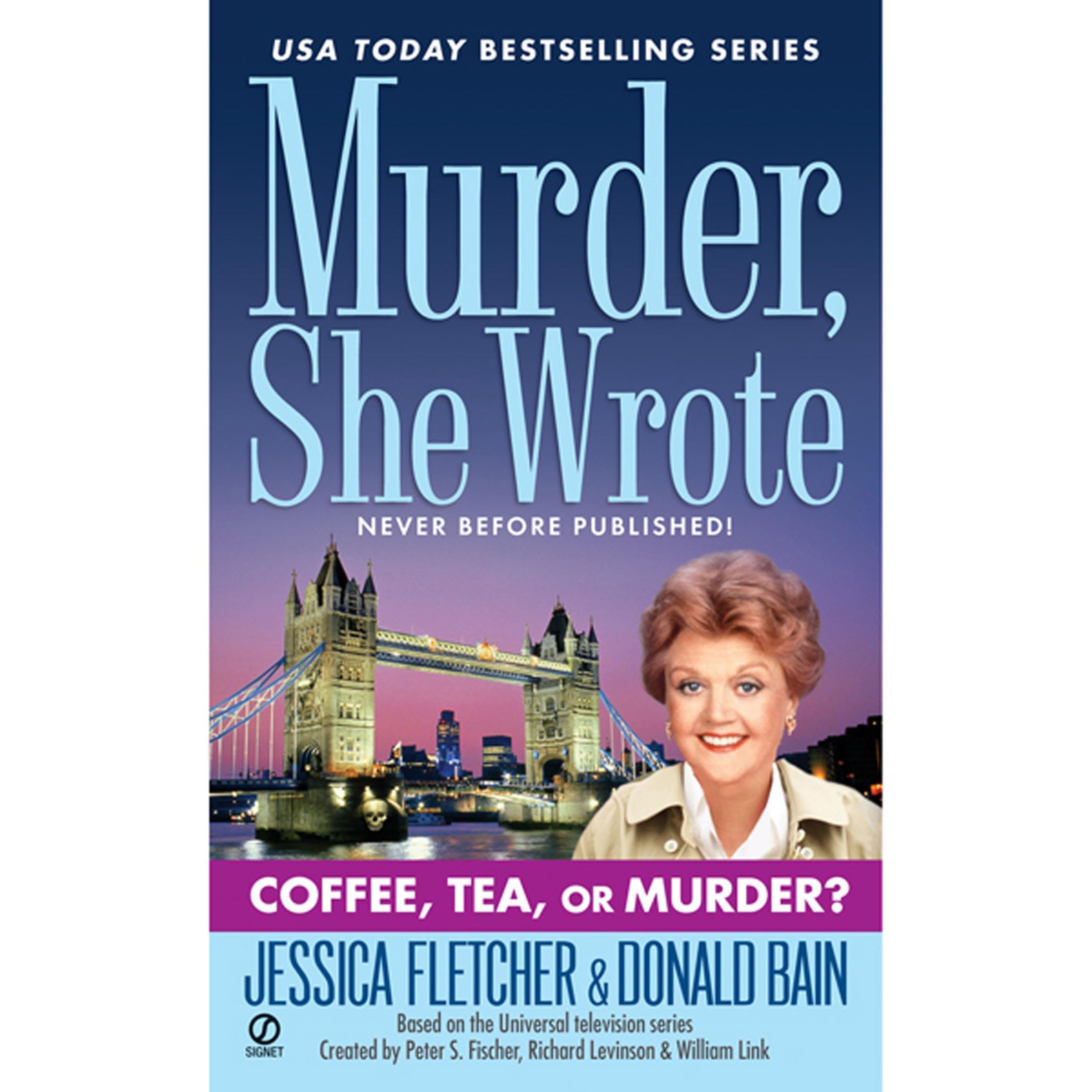 Cover art for Murder, She Wrote: Coffee, Tea, or Murder?