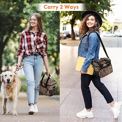 Miniatura 12 de Lifewit Bolsa de Almuerzo Mediana Aislada Caja de Almuerzo Hielera Suave Bolsa Refrigerante para Adultos Hombres Mujeres, Gris 12 Latas (9L)