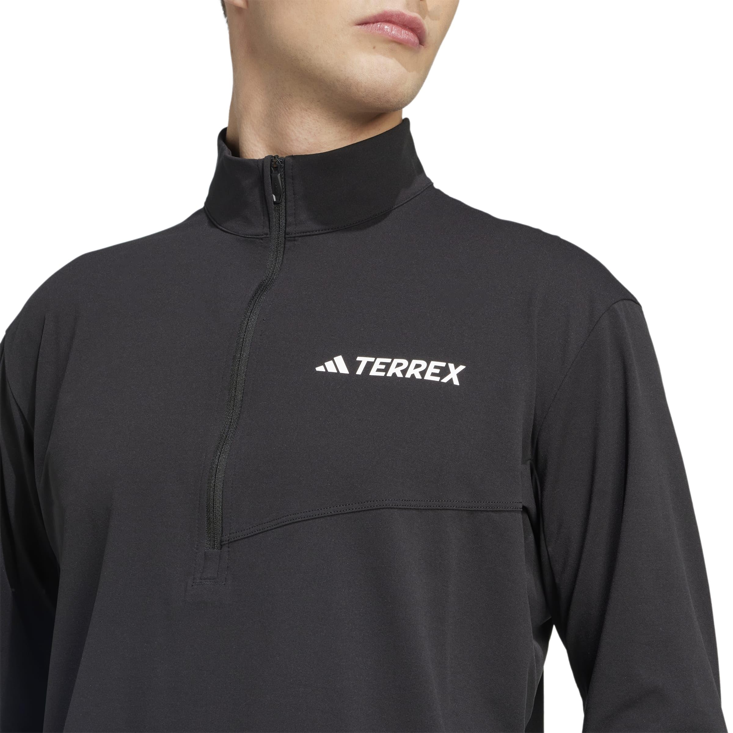 adidas Koszulka Mężczyźni Terrex Multi Climacool Half Zip Long Sleeve