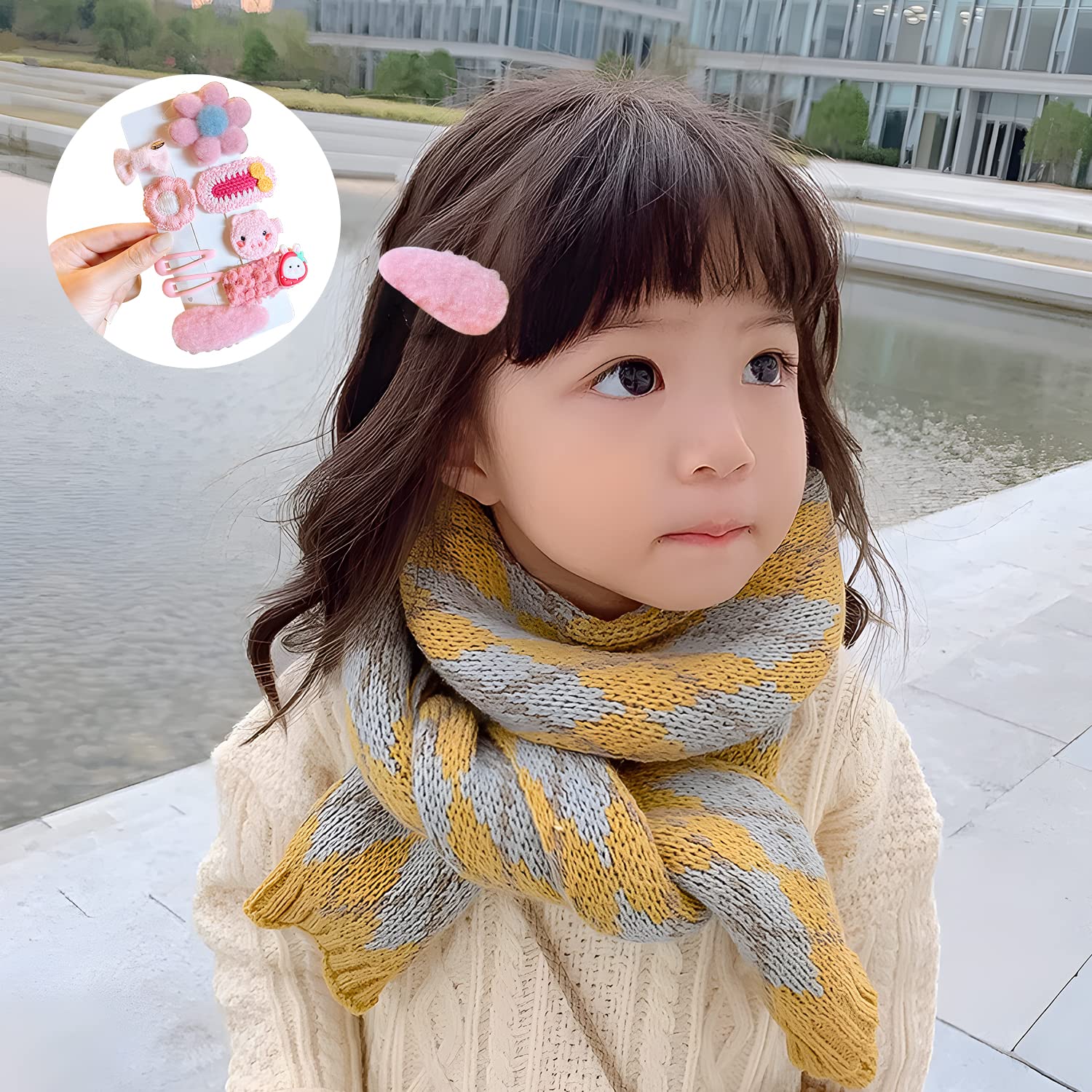 Amazon.co.jp: キッズヘアアクセサリ ベビーヘアクリップ ANYTOP