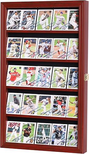 Miniatura 3 de The Playing Card Frame - Soporte para 25 barajas con marco de madera para montaje en pared (caoba)