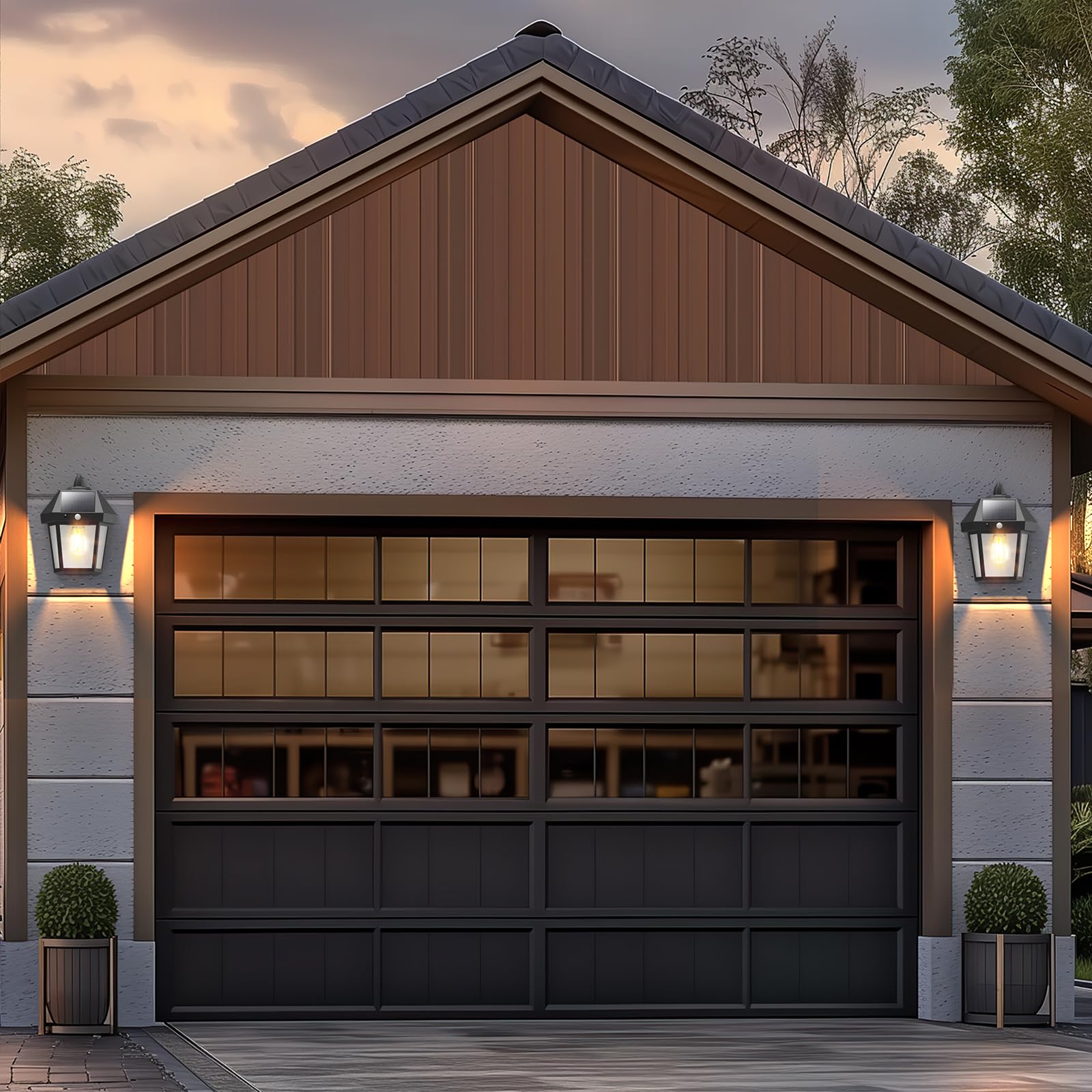 Motion Sensor Solar Lights - Outdoor Security & Illumination -8