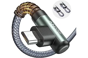 AINOPE Micro SD Cable Right Angle for Samsung Galaxy