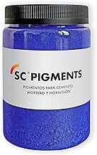 SC Pigments® Ref: Color Azul HWR · Pigmento Colorante Azul Ultramar HWR para cemento, mortero, hormigón, yeso y cal. Serra Ciments ® Peso: ± 500 g.
