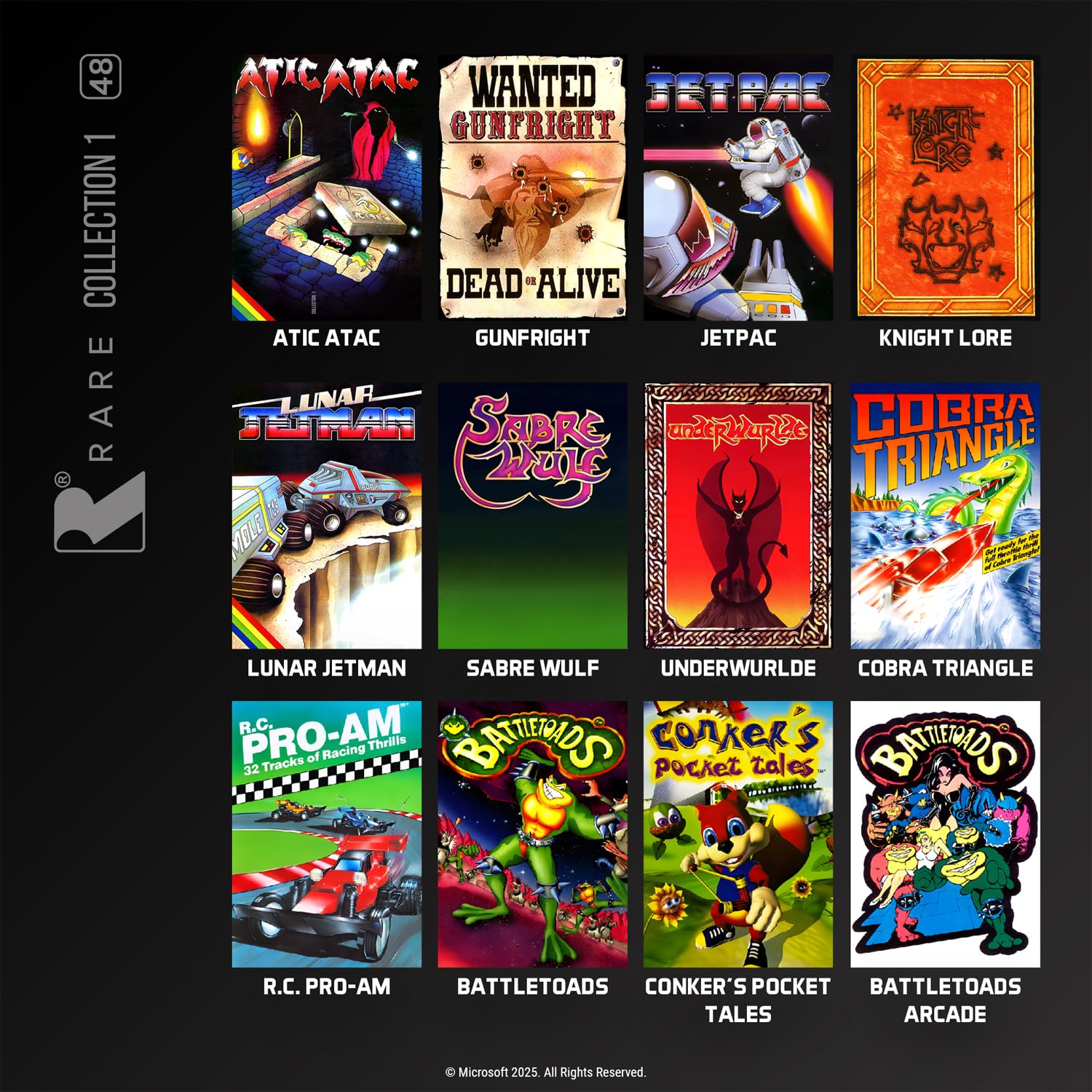 Blaze Evercade Rare Collection 1 Cartridge - 4