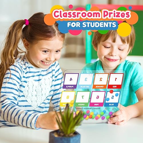 Miniatura 7 de LESONG Juguetes sensoriales para juego sensorial, juguetes de habilidades motoras finas para niños y niñas de 3, 4, 5 años, almohadilla sensorial de