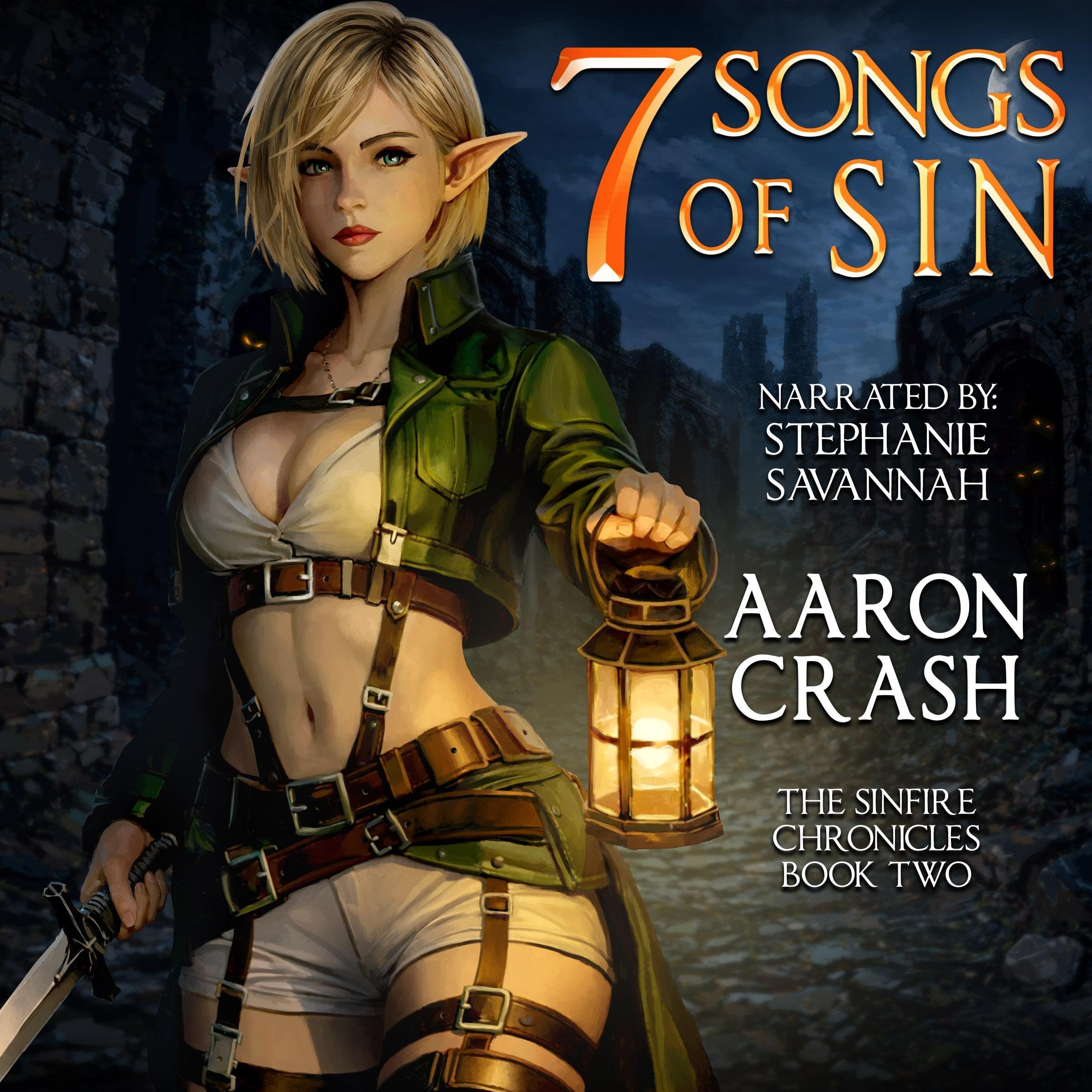 Cover art for 7 Songs of Sin (The Sinfire Chronicles Book 2)