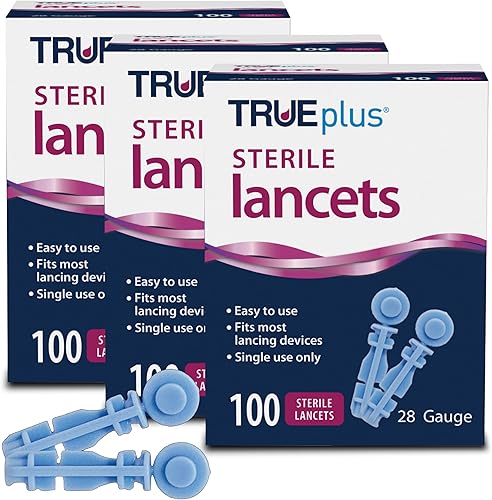 Miniatura 8 de 3 lancetas TRUEplus de 100 quilates y 1.16oz + libro de registro TRUEplus