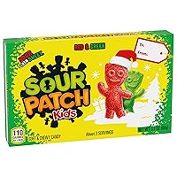 Vista 10 de SOUR PATCH KIDS Dulces navideños suaves y masticables rojos y verdes, 3.1 onzas