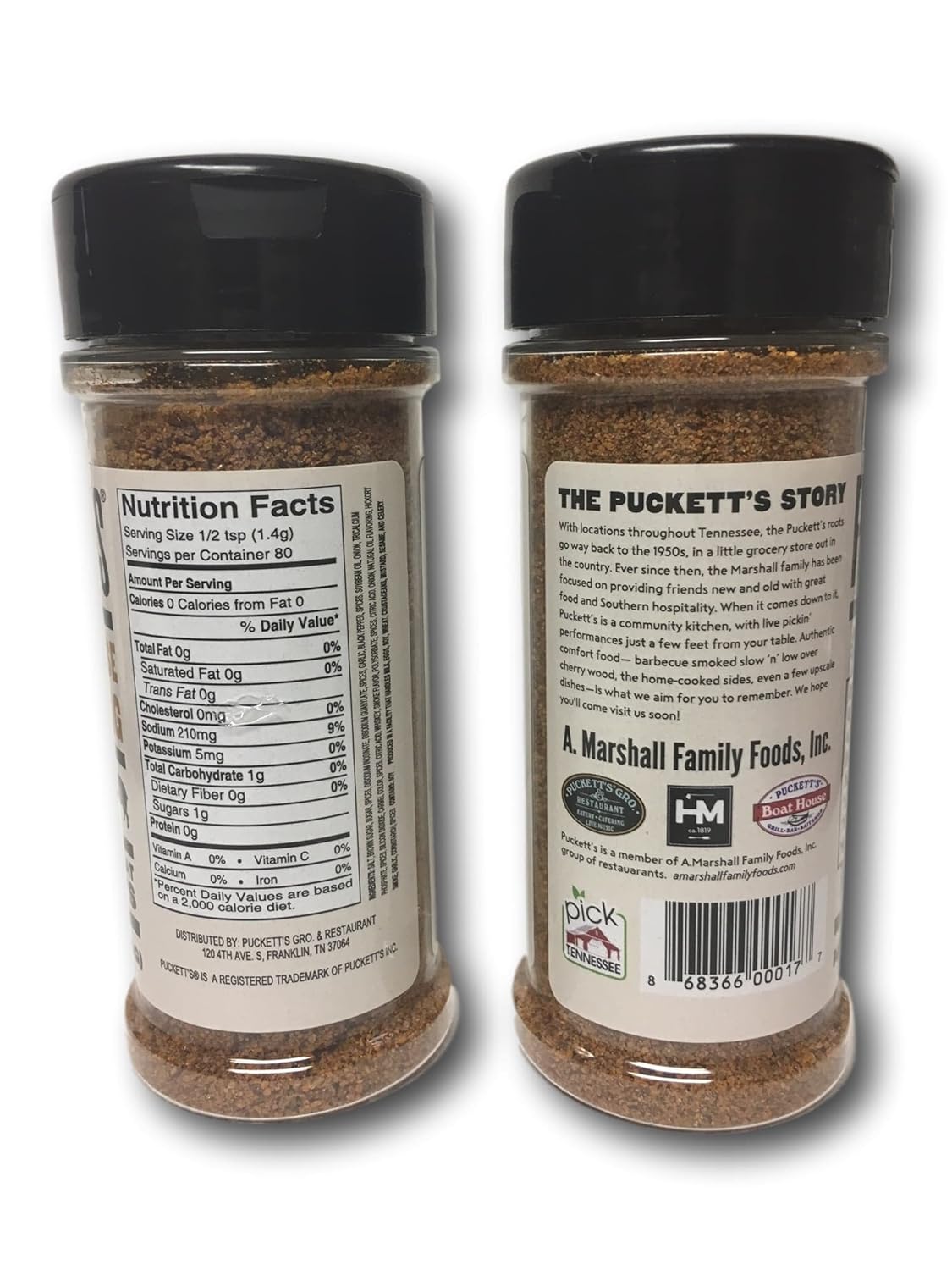 Puckett's All Purpose Seasoning (4 Ounce - Pack of 2)