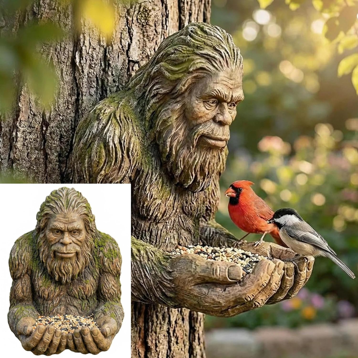 Amazon.com : Bigfoot Bird Feeder, 2026 New Bigfoots Tree Face Amazon.com : Bigfoot Bird Feeder, 2026 New Bigfoots Tree Face